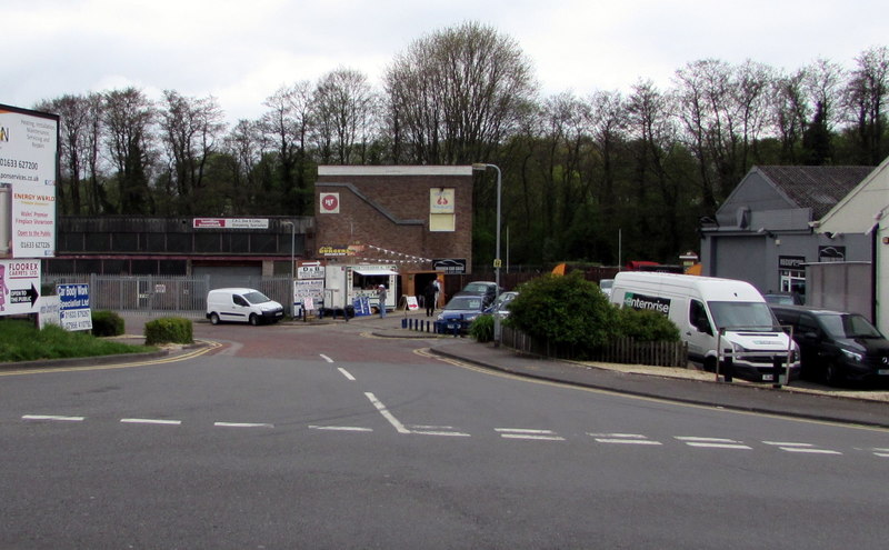 Entrance to Grange Industrial Estate, Cwmbran