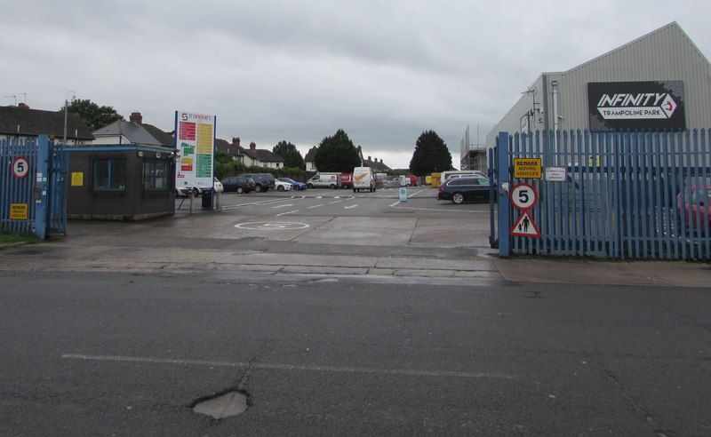 Entrance to St Catherine's Park Trading Estate, Cardiff