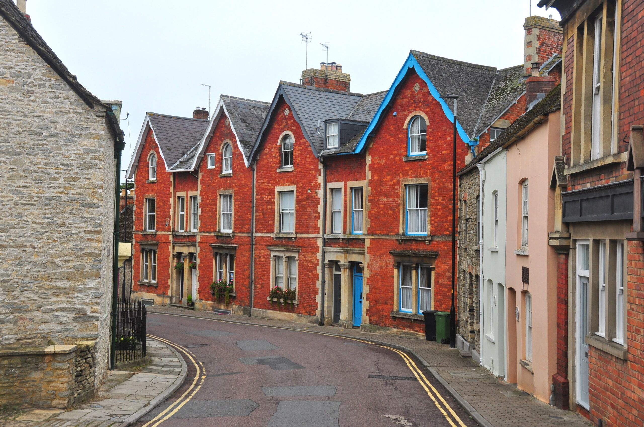 Homes on Gloucester Road, Malmsbury, Wiltshire