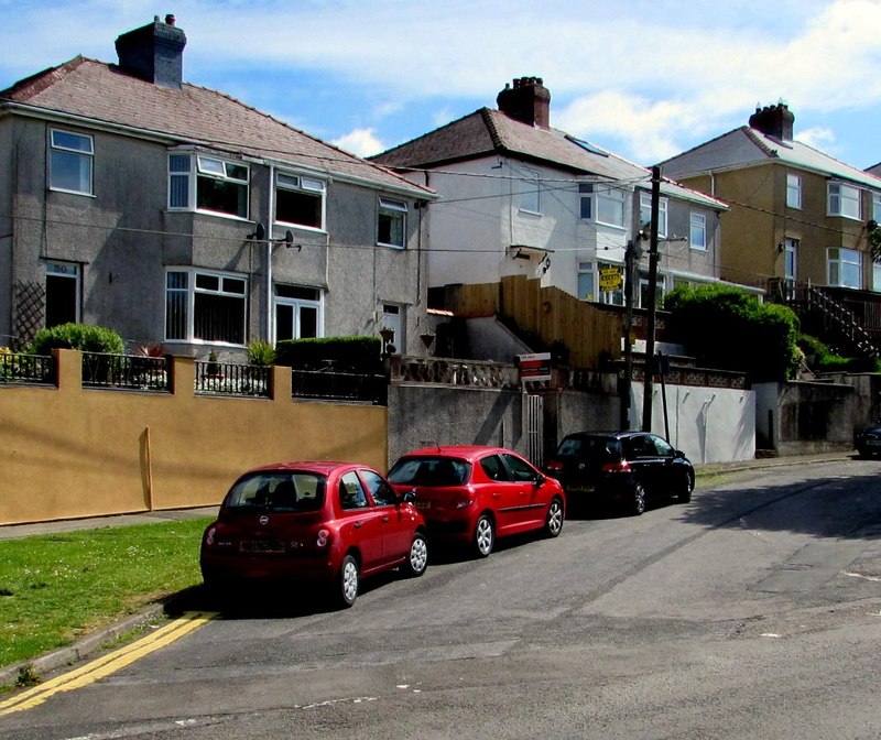 Louvain Terrace semis in Ebbw Vale