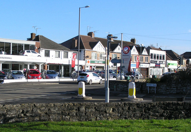 Main A4 Road in Saltford - geograph.org.uk