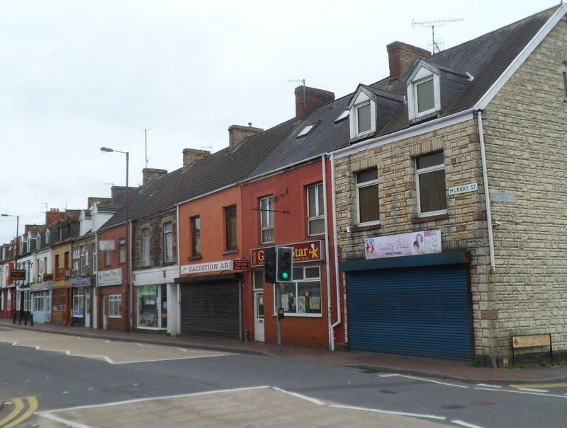 Murray Street shops, Llanelli