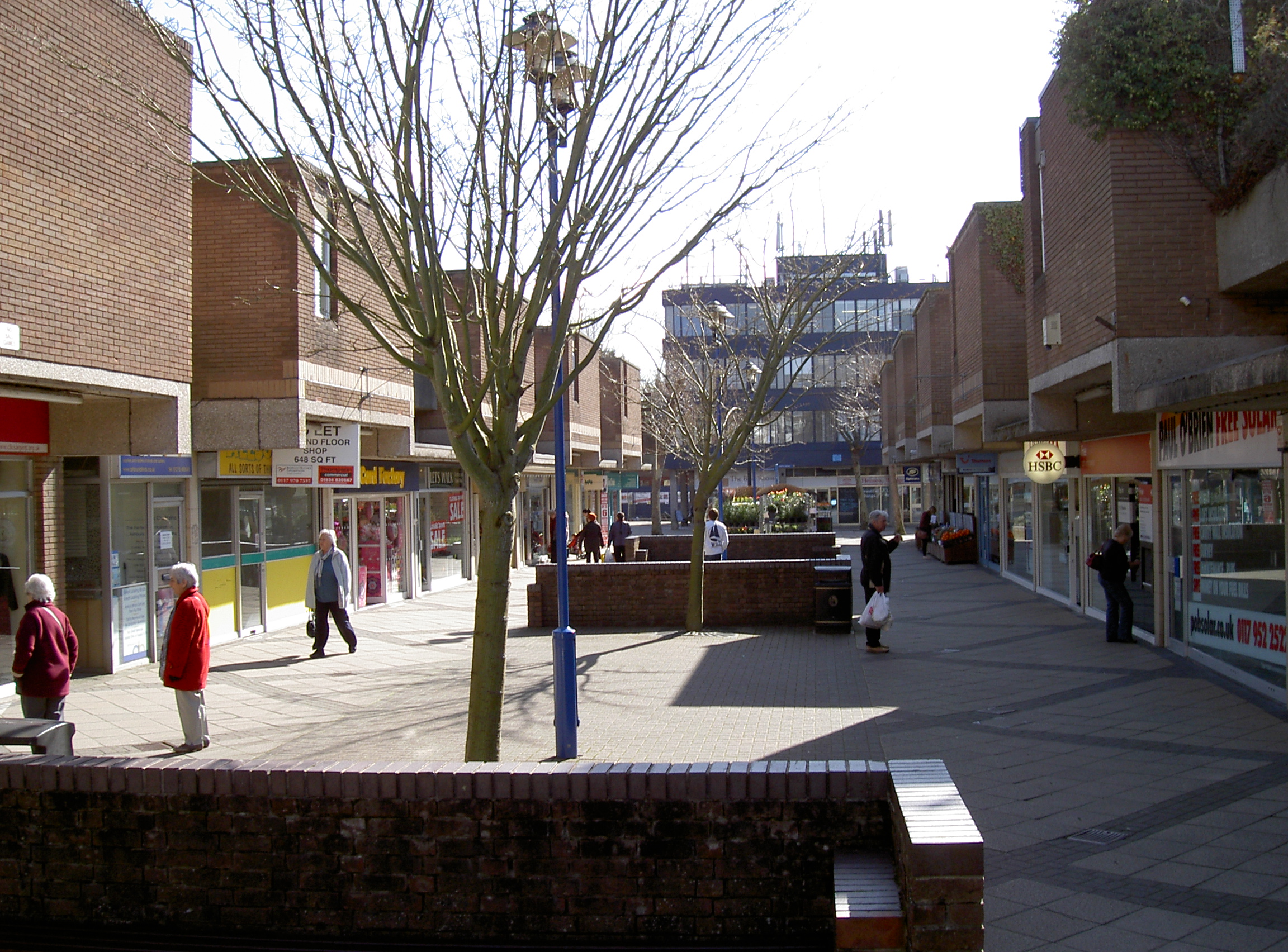 Nailsea shopping precinct - geograph.org.uk