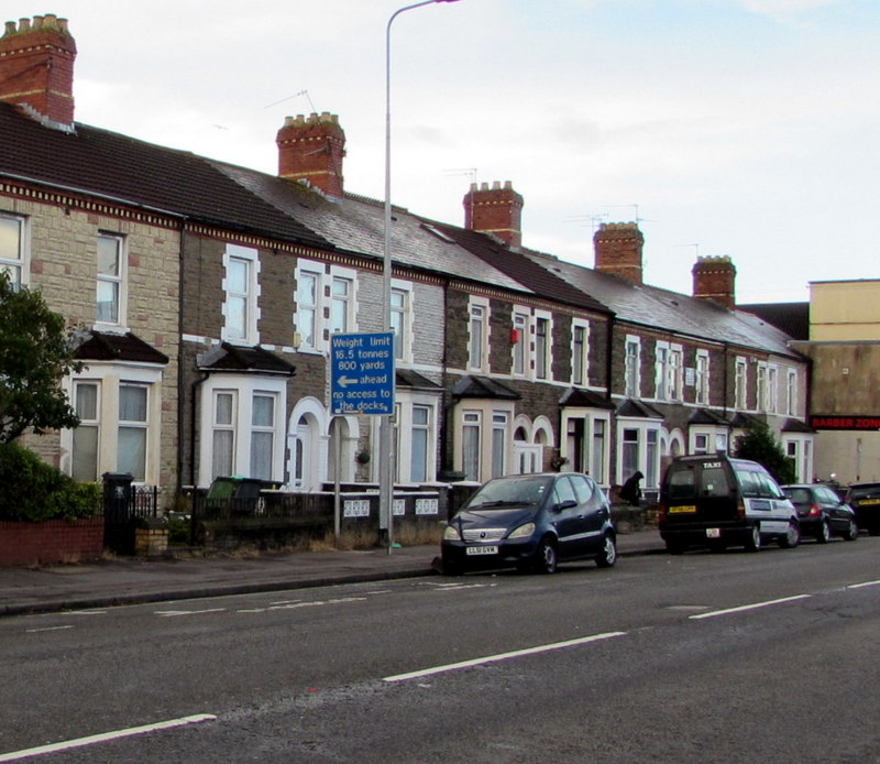 Penarth Road houses, Grangetown, Cardiff