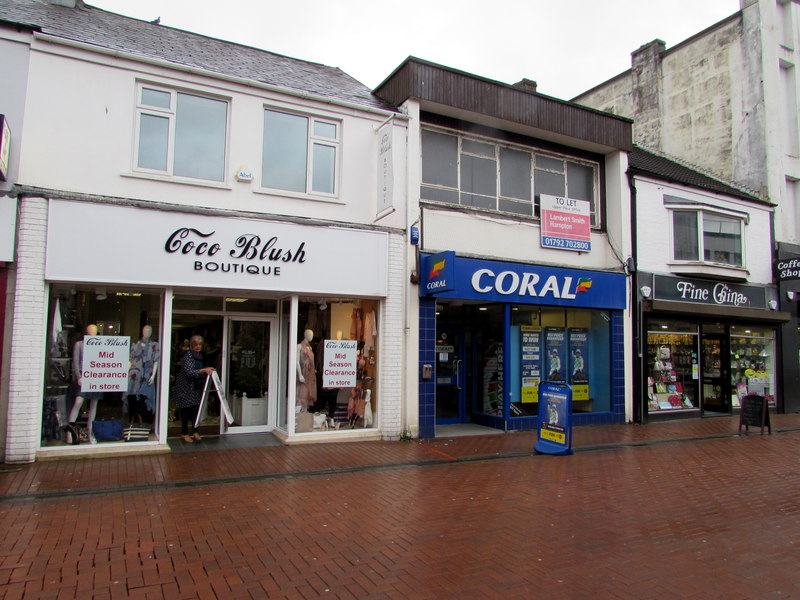 Queen Street shops, Neath