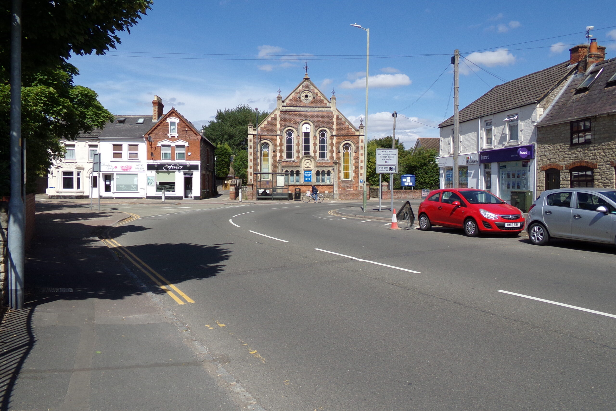 Businesses on Swindon Road, Stratton St Margaret