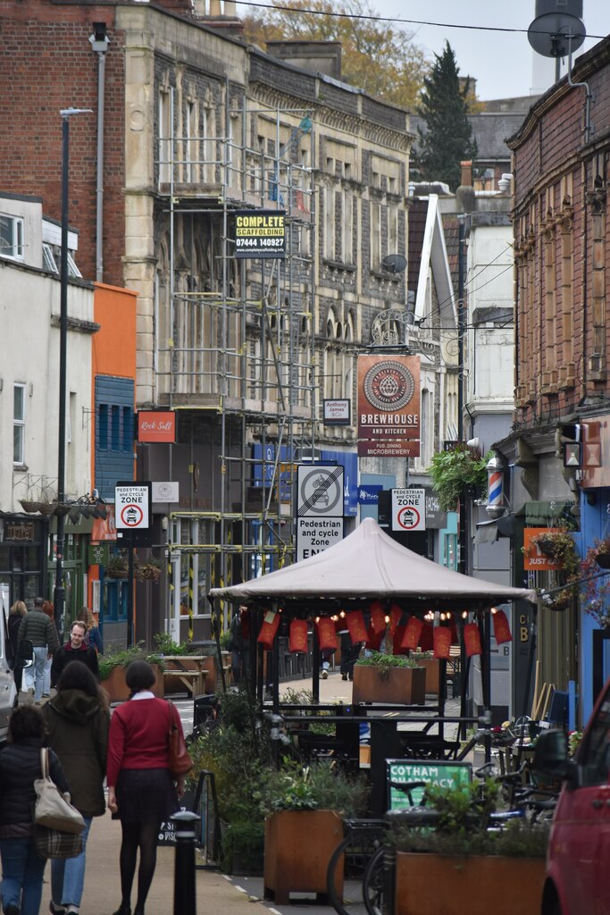 View up Cotham Hill - geograph.org.uk